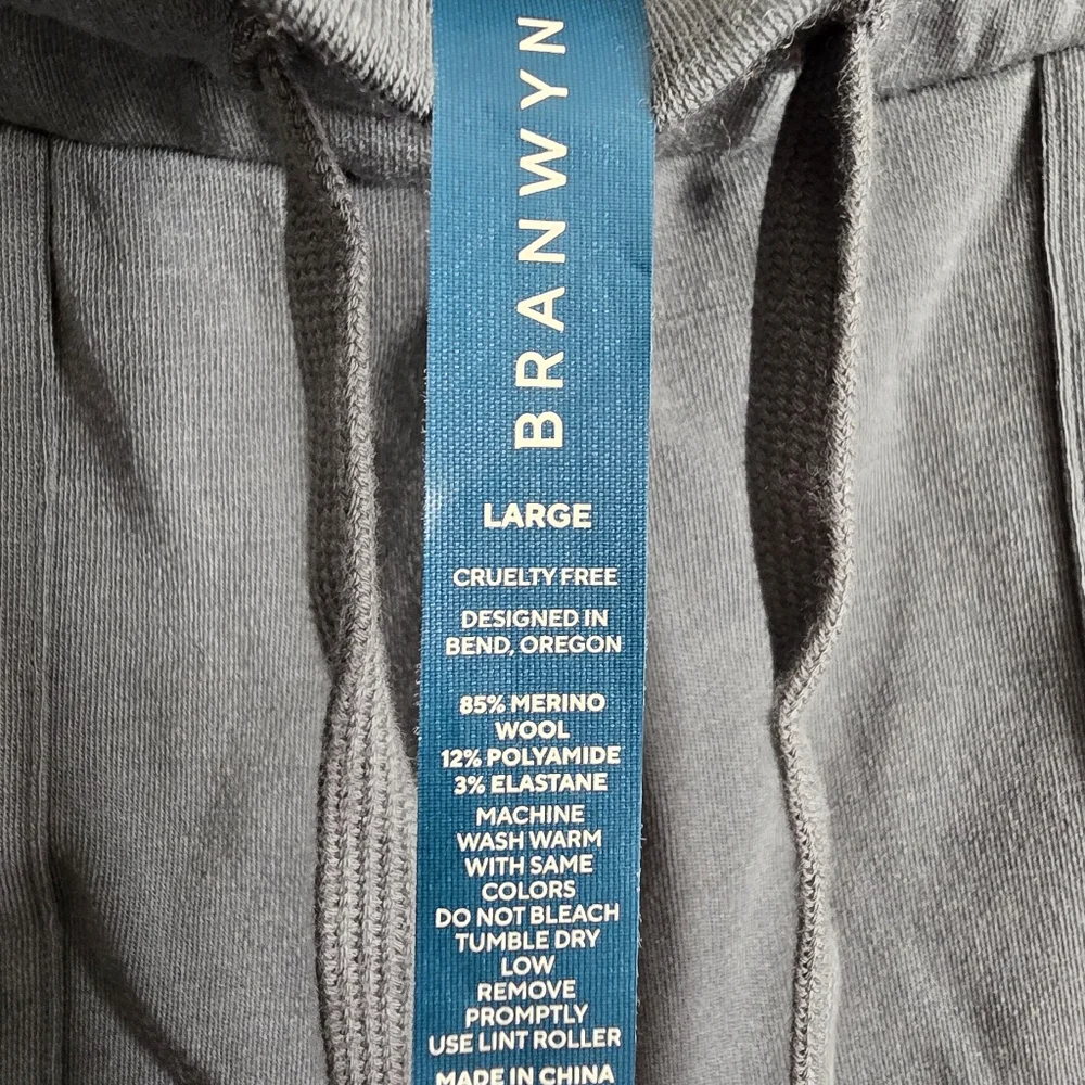 NWOT Branwyn Merino SWAG 24 Jogger Agave Green L - Picture 4 of 9